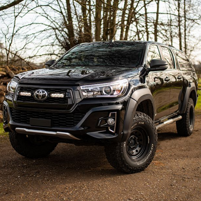 Lazer Lamps Toyota Hilux Invincible-X (2018+) ST4 Grille Kit PN: GK-HILUX-02K